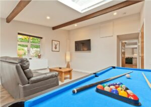 The Barn Cottage Games room 2