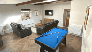 The Barn Cottage Games room 1