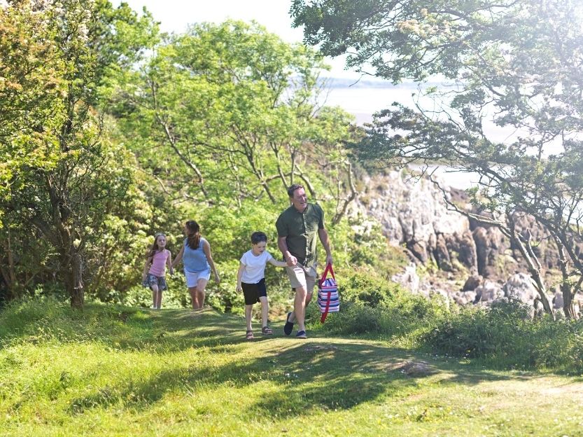 Family walk pathway